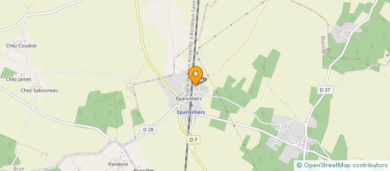 localisation de l'entreprise APERI'KUBE  BLANZAY