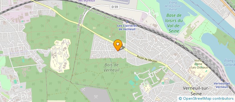localisation de l'entreprise APERO à VERNEUIL-SUR-SEINE