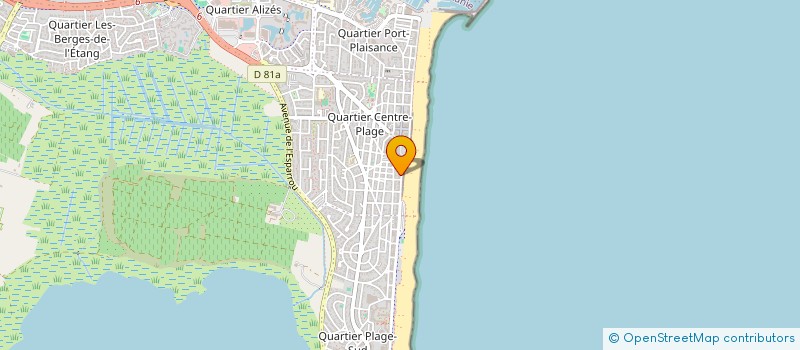 localisation de l'entreprise APERO CLUB BY FD  CANET-EN-ROUSSILLON