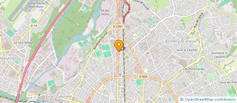 localisation de l'entreprise APERO DES FREELANCES à ANNECY