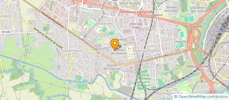 localisation de l'entreprise APERO HOH-BERG à STRASBOURG
