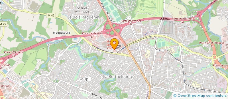 localisation de l'entreprise APERO ILLICO à ORVAULT