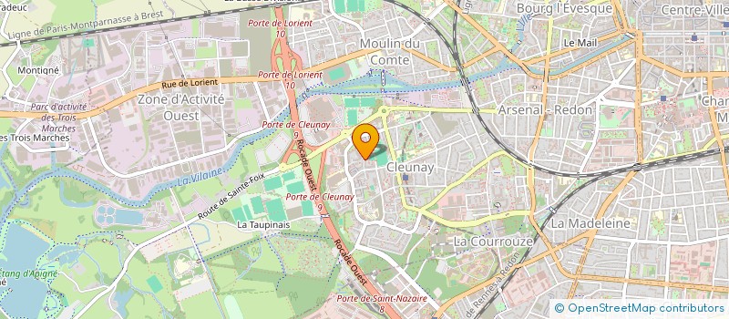 localisation de l'entreprise APERO'MINUTE  RENNES