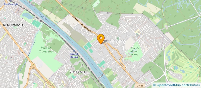 localisation de l'entreprise APERO ONE à SOISY-SUR-SEINE