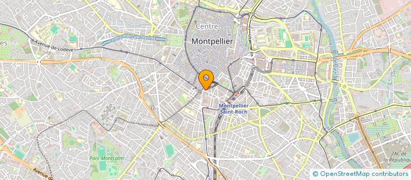 localisation de l'entreprise APERO PIZZA à MONTPELLIER