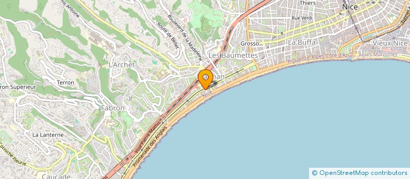 localisation de l'entreprise APEROBOISSON à NICE