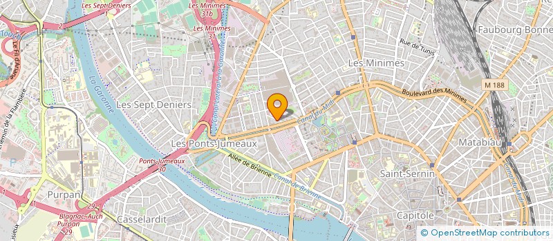 localisation de l'entreprise APERODOM à TOULOUSE