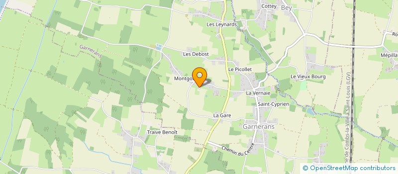 localisation de l'entreprise APEROFUN  GARNERANS