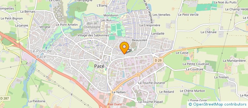 localisation de l'entreprise APERTO LIBRO à PACE