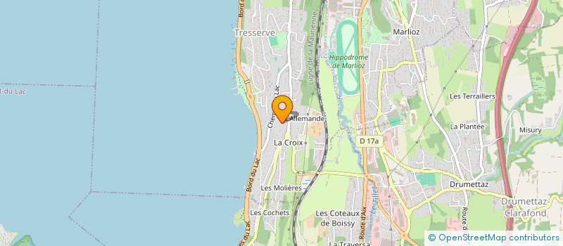 localisation de l'entreprise APES  VIVIERS-DU-LAC