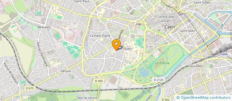 localisation de l'entreprise APES à CAEN