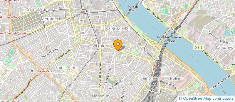 localisation de l'entreprise APES ASS PROMOTION EMPLOI SERVICE à BORDEAUX