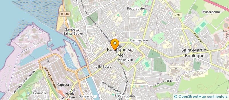 localisation de l'entreprise APESA 62 BOULOGNE SUR MER à BOULOGNE-SUR-MER