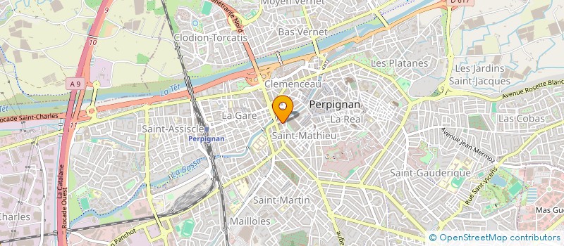 localisation de l'entreprise APESA66  PERPIGNAN