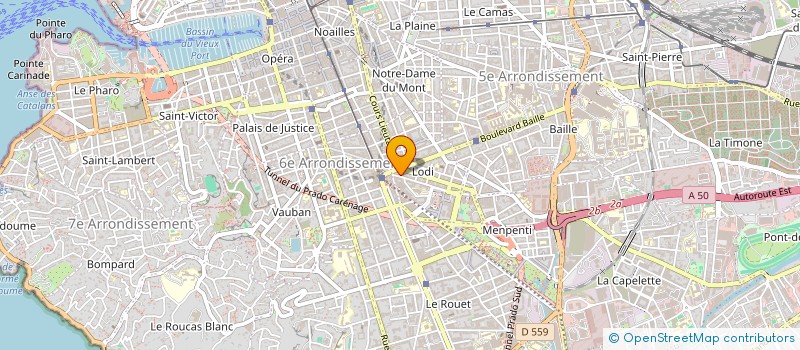 localisation de l'entreprise APESANTEUR à MARSEILLE
