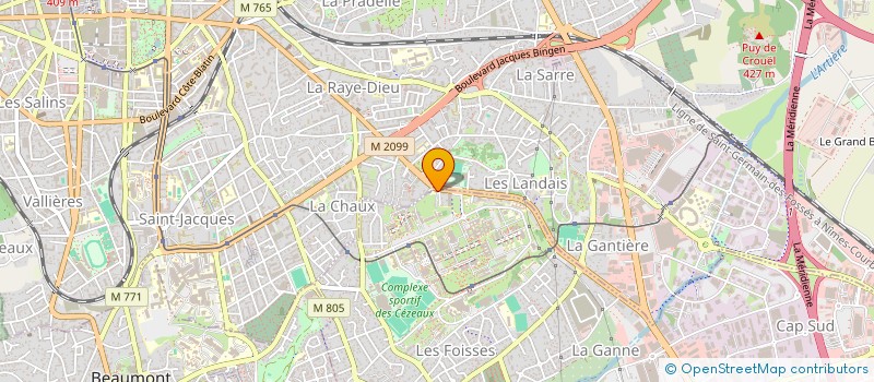 localisation de l'entreprise APESPT  AUBIERE