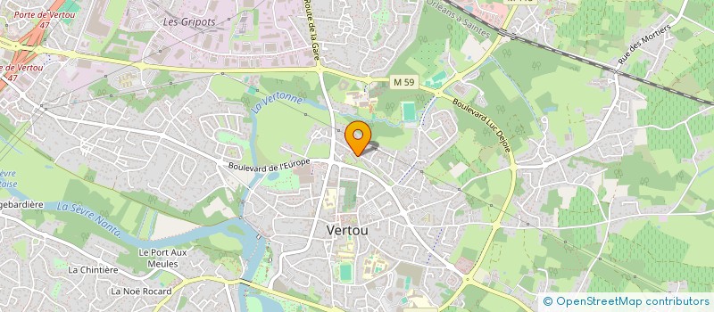 localisation de l'entreprise APEX  VERTOU