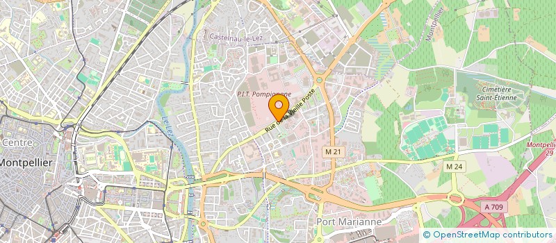 localisation de l'entreprise APEX 63 à MONTPELLIER