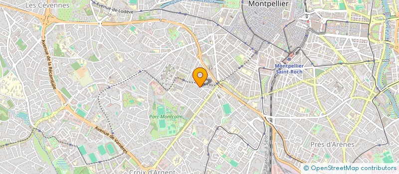 localisation de l'entreprise APEX  MONTPELLIER