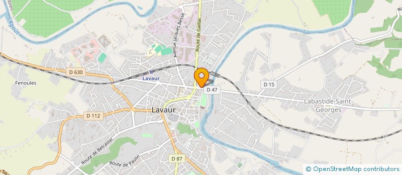 localisation de l'entreprise APEX - AGRI à LAVAUR
