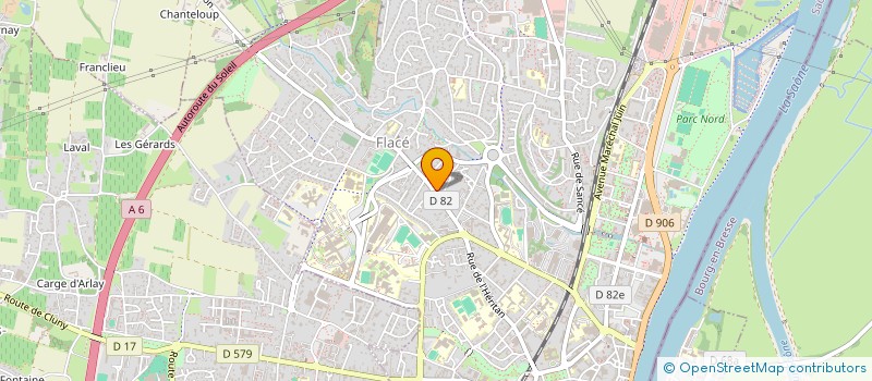 localisation de l'entreprise APEX ASSURANCES à MACON