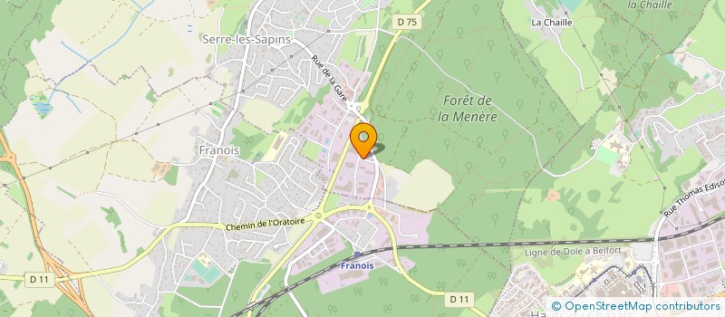 localisation de l'entreprise APEX BIOSOLUTIONS  ROCHE-LEZ-BEAUPRE