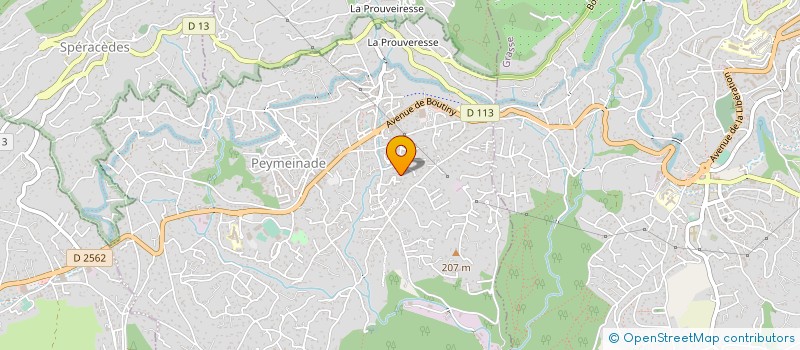 localisation de l'entreprise APEX CETACEA à PEYMEINADE