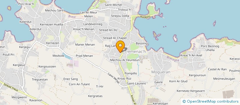 localisation de l'entreprise APEX CONCEPT  PLOUGUERNEAU