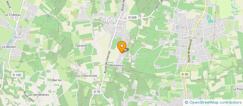 localisation de l'entreprise APEX CONTROLE  MARCY