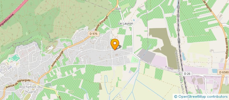 localisation de l'entreprise APEX ENGINEERING  ROCHEFORT-DU-GARD