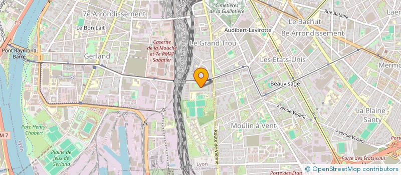 localisation de l'entreprise APEX ETANCHEITE  LYON