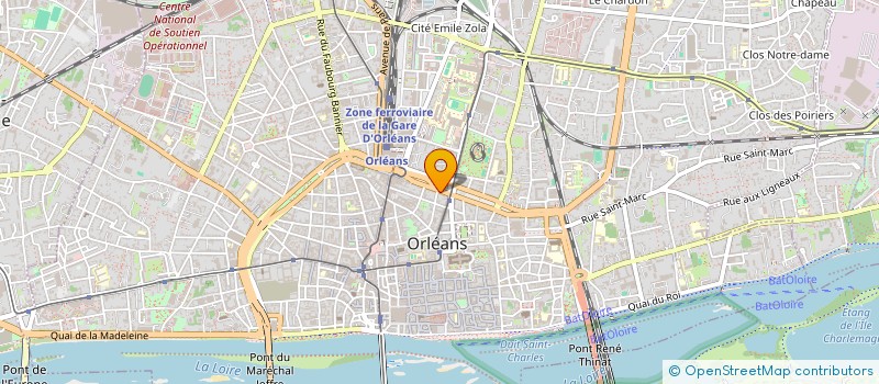 localisation de l'entreprise APEX IMMO  SAINT-DENIS-DE-L'HOTEL