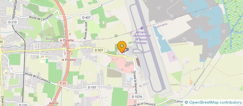 localisation de l'entreprise APEX INTEGRATION  LUCCIANA