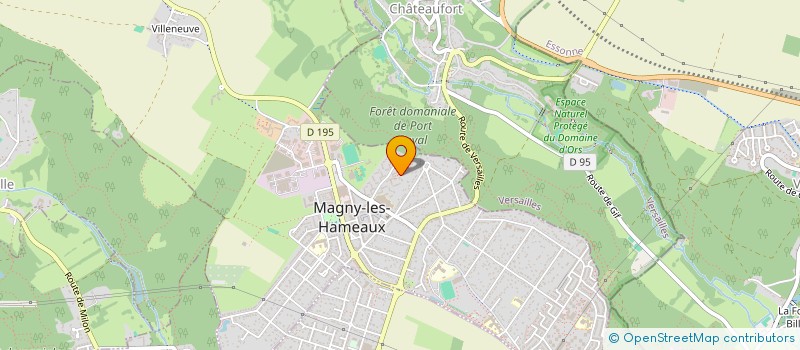 localisation de l'entreprise APEX PME  MAGNY-LES-HAMEAUX