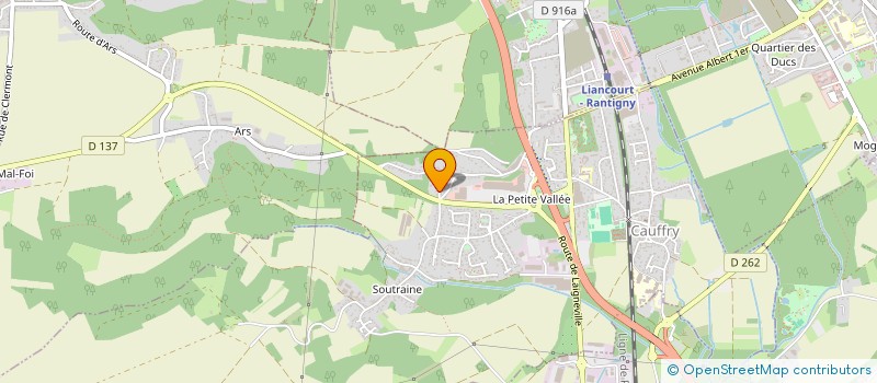 localisation de l'entreprise APEX PROTECTION INCENDIE  CAUFFRY