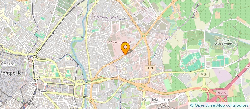 localisation de l'entreprise APEX SOLAR 28 à MONTPELLIER