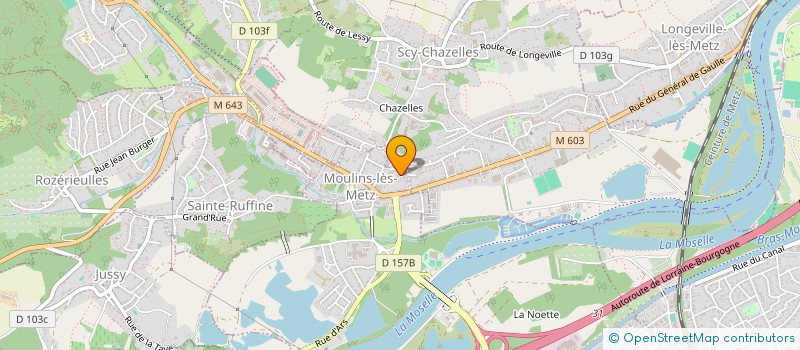 localisation de l'entreprise APEX SOLUTIONS 4.0 (SOCIETE EN LIQUIDATION)  MOULINS-LES-METZ