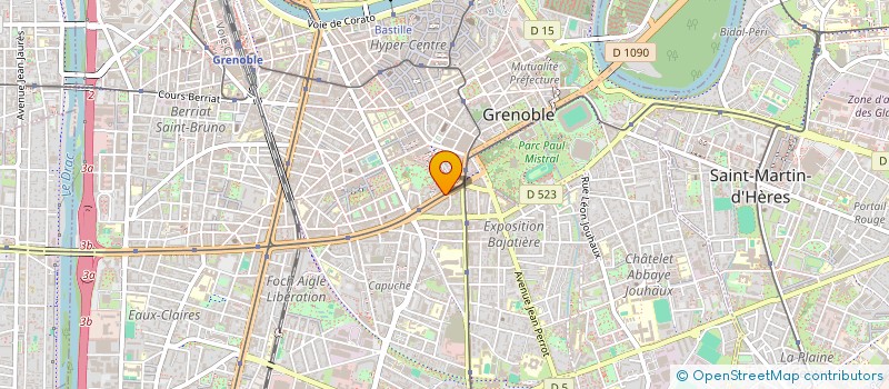 localisation de l'entreprise APEX STUDIO  GRENOBLE