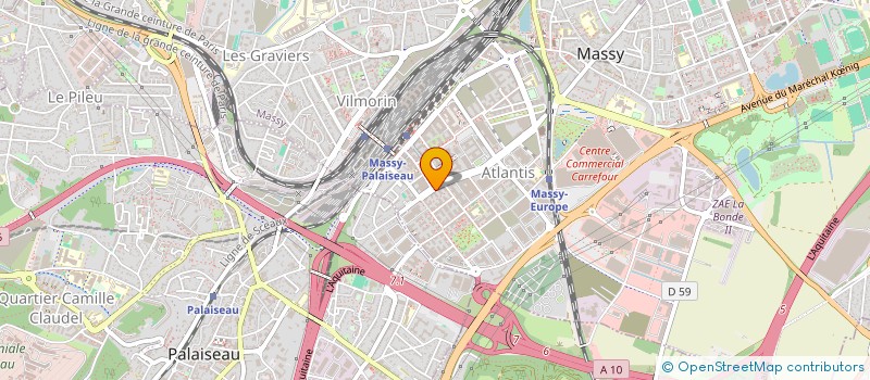 localisation de l'entreprise APEXNET SOLUTIONS à MASSY