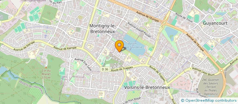 localisation de l'entreprise APEXTENS à VOISINS-LE-BRETONNEUX