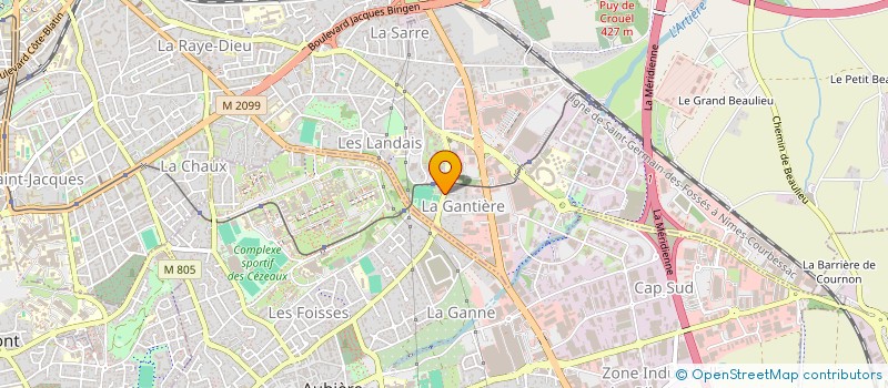 localisation de l'entreprise APEYRON INVESTMENT FRANCE  CLERMONT-FERRAND