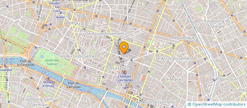 localisation de l'entreprise APF  PARIS