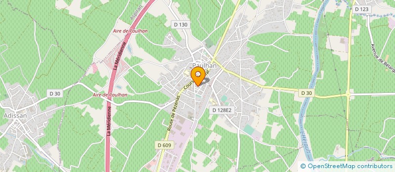 localisation de l'entreprise APF CONDAT à PAULHAN
