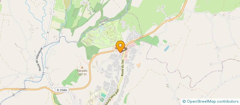 localisation de l'entreprise APFM  VILLENEUVE-DE-BERG