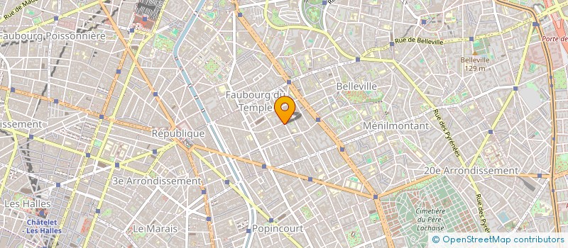 localisation de l'entreprise APG  PARIS