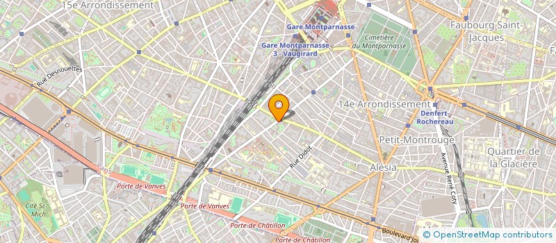 localisation de l'entreprise APG  PARIS