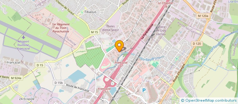 localisation de l'entreprise APG DEV à TOULOUSE
