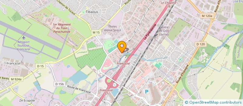 localisation de l'entreprise APG MED à TOULOUSE