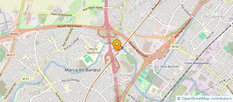 localisation de l'entreprise APG-NEUROS EUROPE à MARCQ-EN-BARŒUL