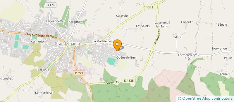 localisation de l'entreprise APGA  GRAND-CHAMP